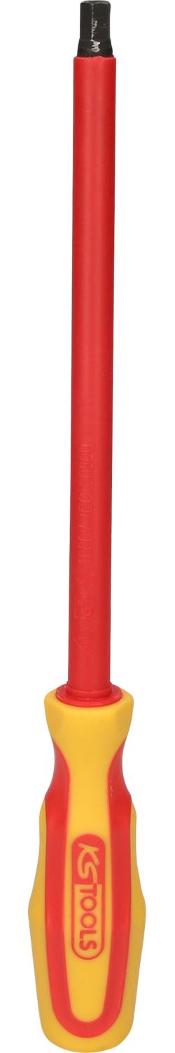 KS TOOLS Innensechskant-Schraubendreher mit Schutzisolierung, 8mm