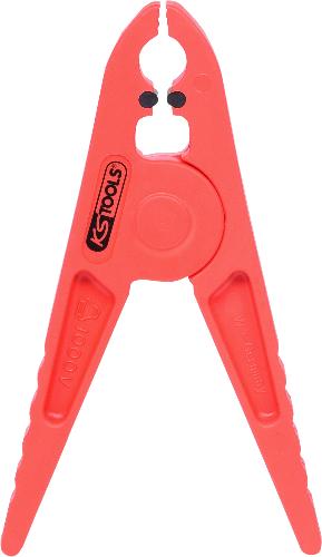 KS TOOLS Kunststoff-Klammer mit Schutzisolierung, groß, 160mm