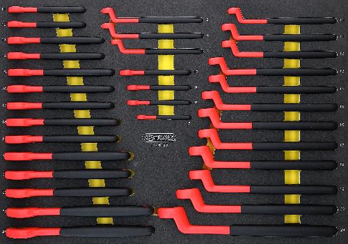 KS TOOLS Isolierte Schlüssel-Satz in Schaumstoffeinlage, 33-tlg
