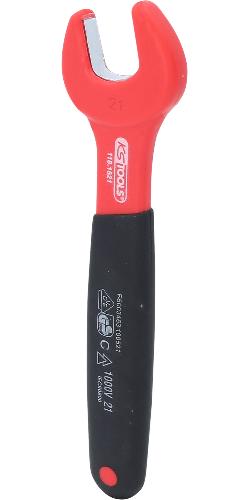 KS TOOLS Isolierter Maulschlüssel, 21 mm