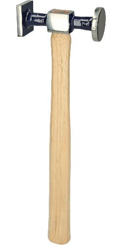 KS TOOLS Karosserie-Standard-Hammer, groß rund/eckig, 325mm