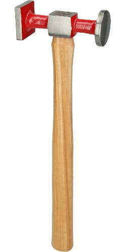 KS TOOLS Karosserie-Standard-Hammer, groß rund/eckig/gewölbt, 325mm