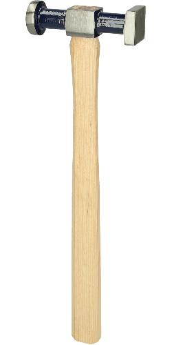 KS TOOLS Karosserie-Standard-Hammer, rund/eckig, 325mm