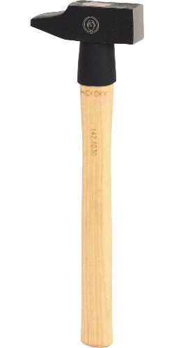 KS TOOLS Schlosserhammer, Hickory-Stiel, französische Form, 250g