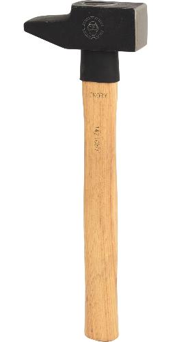 KS TOOLS Schlosserhammer, Hickory-Stiel, französische Form, 800g