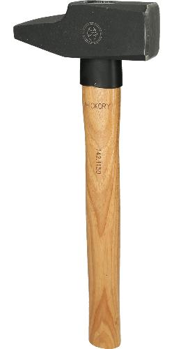 KS TOOLS Schlosserhammer, Hickory-Stiel, französische Form, 1500g
