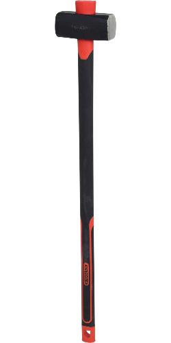 KS TOOLS Vorschlaghammer mit Fiberglasstiel, 3000g