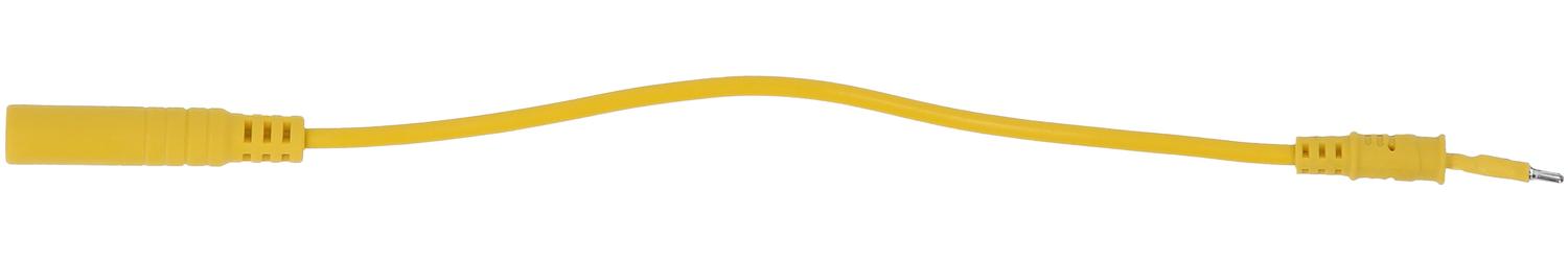 KS TOOLS 4,0 mm Eingangsbuchse auf 1,5 mm Prüfadapterstecker rund (schwarz)