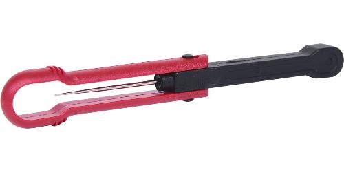 KS TOOLS Entriegelungswerkzeug für Flachstecker/Flachsteckhülsen 1,6 mm (AMP Tyco MT I)