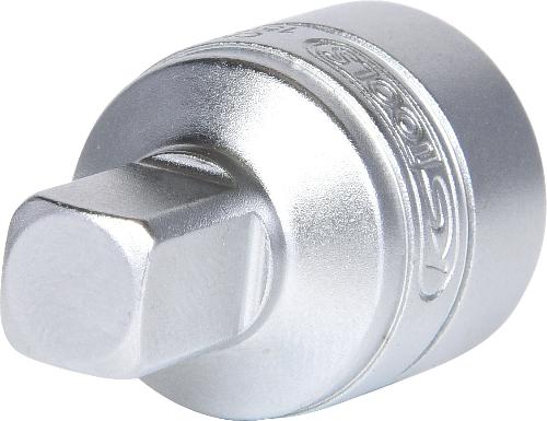KS TOOLS 3/8" Öldienst-Bit-Stecknuss für Innenvierkant-Schrauben mit Magnet, 8 mm
