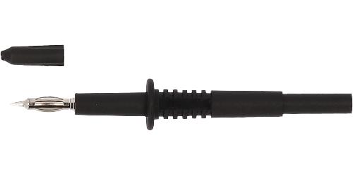 KS TOOLS 4,0 mm Eingangsbuchse auf Prüfspitze, schwarz