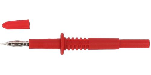 KS TOOLS 4,0 mm Eingangsbuchse auf Prüfspitze, rot