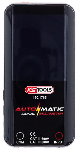 KS TOOLS Automatik Digital-Multimeter inkl. Prüfspitzen