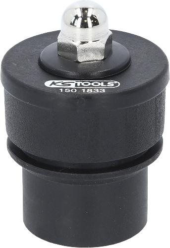 KS TOOLS Bajonett-Gegenstopfen-Adapter, Ø 31 mm