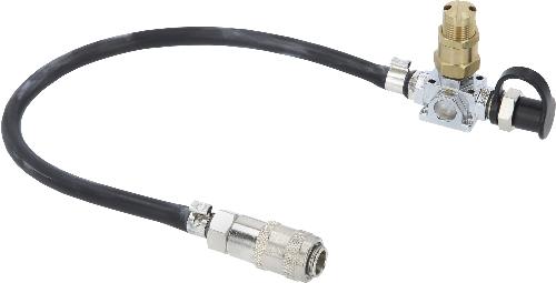 KS TOOLS Universal Lufteinlasssystem-Adapter mit Schlauch für 150.1825