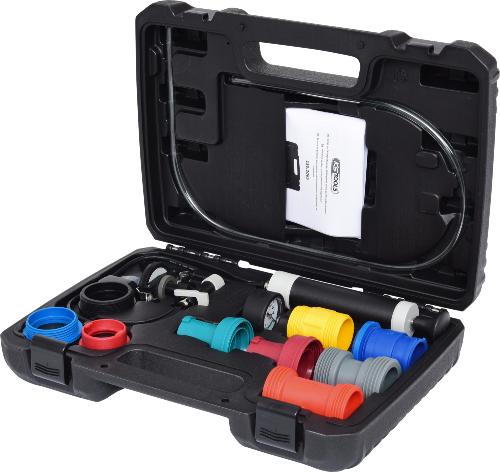 KS TOOLS Universal Kühlsystem-Diagnose-Service-Satz, 12-tlg