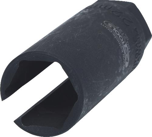 KS TOOLS 3/8" Lambdasonden Stecknuss, tief, geschlitzt, 22mm