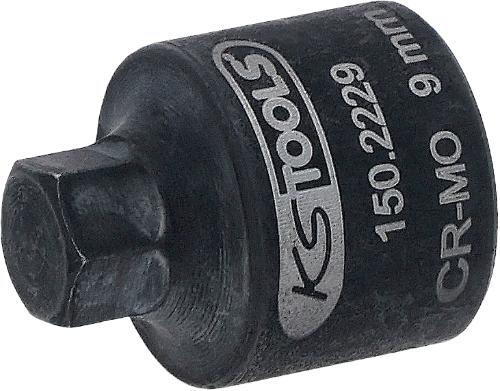 KS TOOLS 3/8" Bremssattel-Stecknuss, 9mm