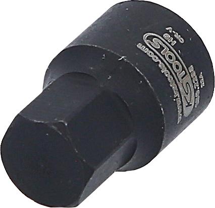 KS TOOLS 1/4" Bit-Stecknuss für Innensechskant-Schrauben am Bremssattel, 9 mm
