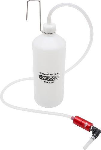 KS TOOLS Ein-Mann-Bremsenentfüfter mit Auffangflasche