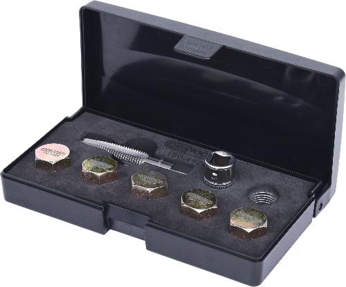 KS TOOLS Ölablassschrauben-Gewindereparatur-Satz, 12-tlg M14 x 1,5