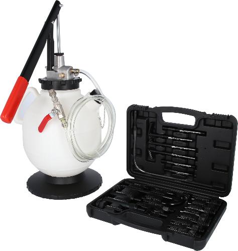 KS TOOLS Universal Getriebeöl-Füllsystem-Satz mit 23-tlg Adaptersatz