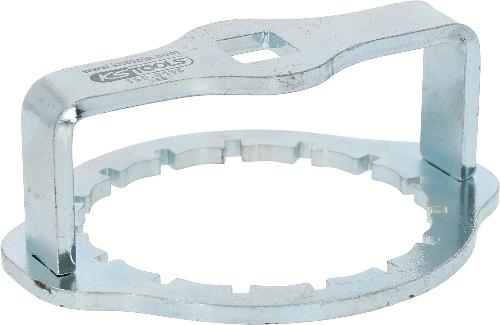 KS TOOLS 1/2" Ölfilterschlüssel Ø 74 mm / 15 Rillen für Opel