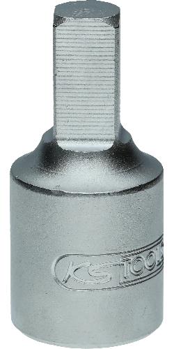 KS TOOLS 3/8" Öldienst-Bit-Stecknuss für Innenvierkant-Schrauben, 5/16"