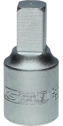 KS TOOLS 3/8" Öldienst-Bit-Stecknuss für Innenvierkant-Schrauben, 3/8"