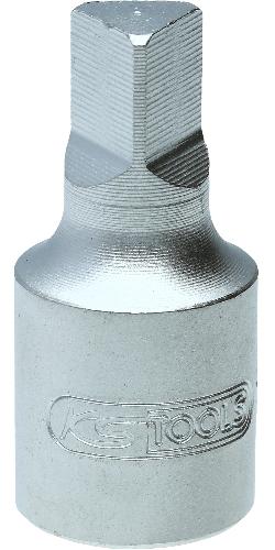 KS TOOLS 3/8" Öldienst-Bit-Stecknuss für Innendreikant, 10 mm