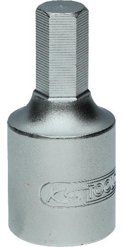 KS TOOLS 3/8" Öldienst-Bit-Stecknuss für Innensechskant-Schrauben, 8 mm