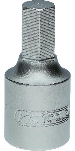 KS TOOLS 3/8" Öldienst-Bit-Stecknuss für Innensechskant-Schrauben, 9 mm