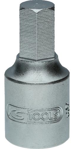 KS TOOLS 3/8" Öldienst-Bit-Stecknuss für Innensechskant-Schrauben, 10 mm