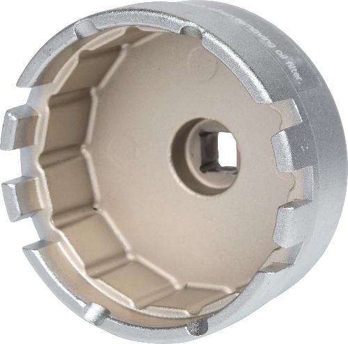 KS TOOLS 3/8" Ölfilterschlüssel, SW 65mm, 14 Flächen