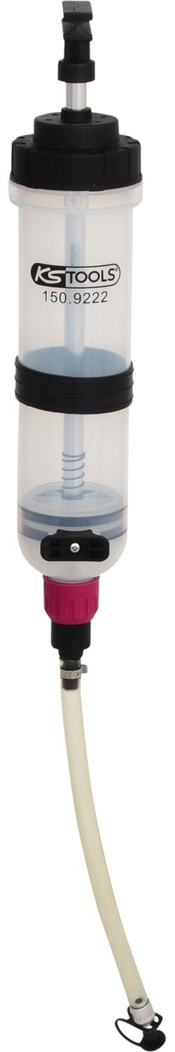 KS TOOLS Absaug- und Füllhandpumpe, 1,5 Liter