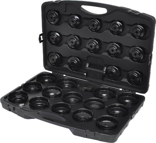 KS TOOLS 3/8" Ölfilterschlüssel-Satz, 30-tlg