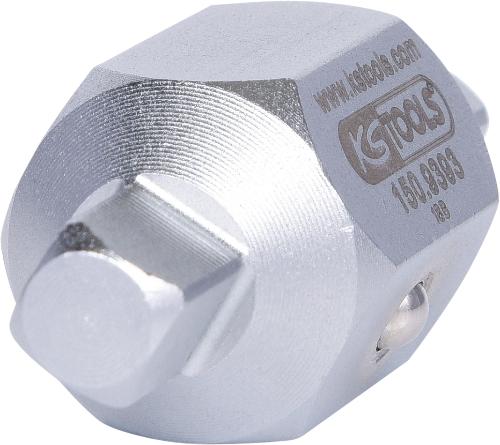 KS TOOLS Stecknüsse für Ölablassschrauben, 4-kant