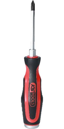 KS TOOLS ERGOTORQUEmax Schlagkappen-Schraubendreher, PH1