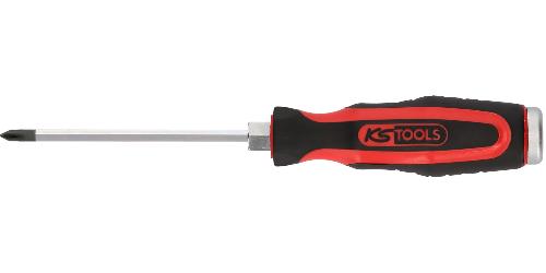 KS TOOLS ERGOTORQUEmax Schlagkappen-Schraubendreher, PH4