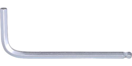KS TOOLS Kugelkopf-Innensechskant-Winkelstiftschlüssel, kurz, 4mm