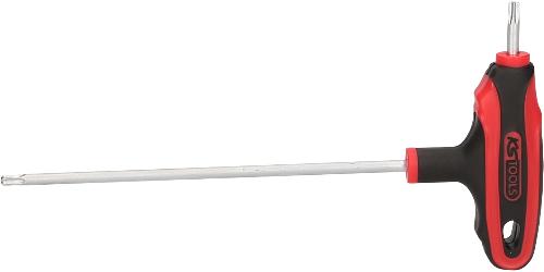 KS TOOLS T-Griff-Winkelstiftschlüssel Torx Kugelkopf,T20