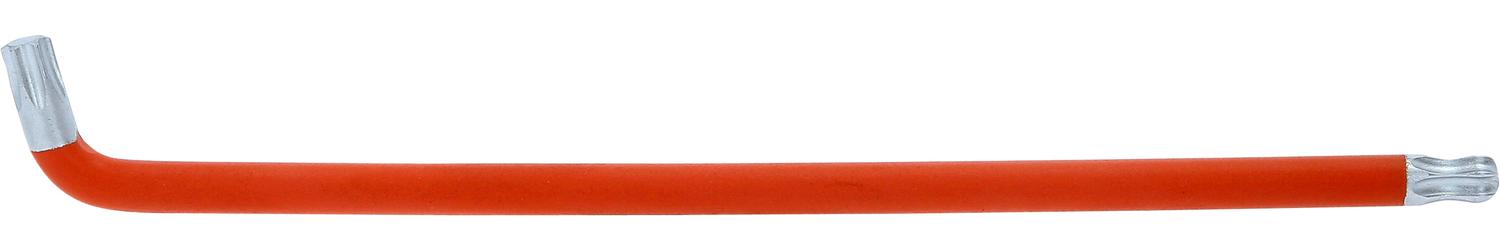 KS TOOLS Kugelkopf-Torx-Winkelstiftschlüssel, XL, T45, 108° abgewinkelt