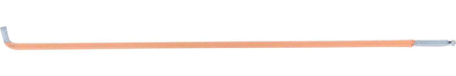 KS TOOLS Kugelkopf-Innensechskant-Winkelstiftschlüssel, XL, 1,5 mm, 108° abgewinkelt
