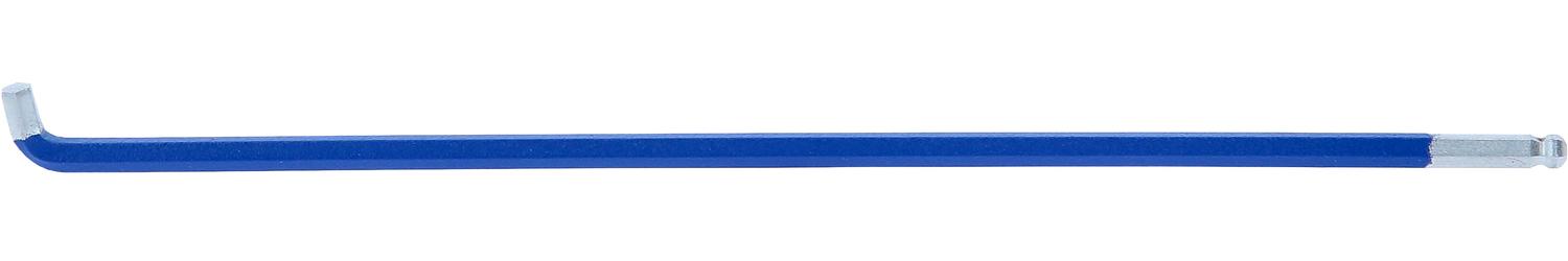 KS TOOLS Kugelkopf-Innensechskant-Winkelstiftschlüssel, XL, 3,0 mm, 108° abgewinkelt