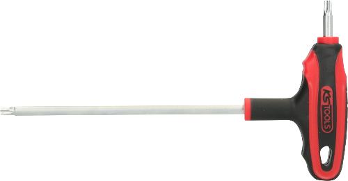 KS TOOLS T-Griff-Torx-Winkelstiftschlüssel,Bohrung, TB27
