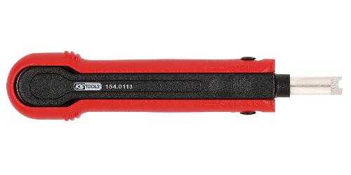 KS TOOLS Kabel-Entriegelungswerkzeug für Flachsteckhülsen 0,6 mm