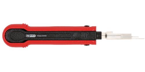 KS TOOLS Entriegelungswerkzeug für Flachstecker 1,2 mm (KOSTAL MLK), 2B
