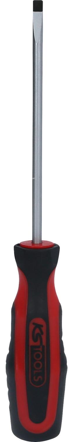 KS TOOLS ERGOTORQUEplus Schlitz-Schraubendreher, 5,5mm, 230mm lang
