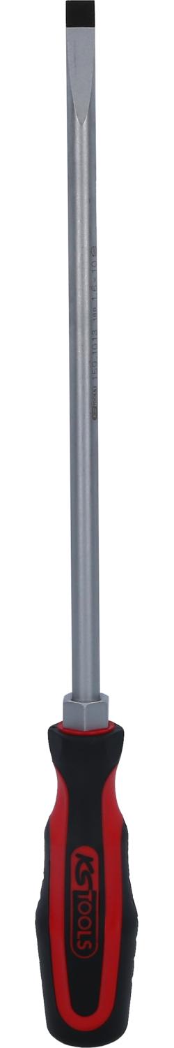 KS TOOLS ERGOTORQUEplus Schlitz-Schraubendreher, 10mm, 365mm lang