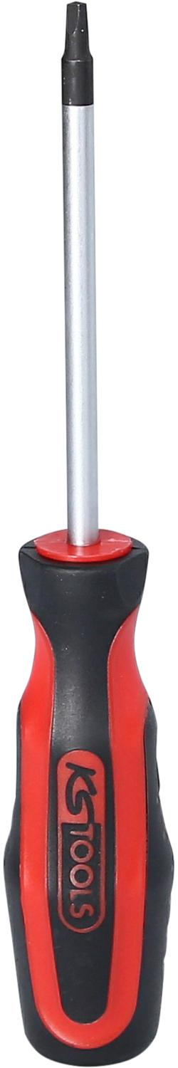 KS TOOLS ERGOTORQUEplus® Schraubendreher für Innenvierkantschrauben, #1, 205mm